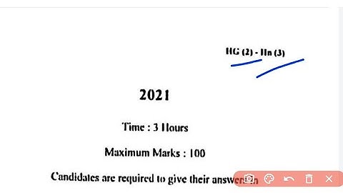 LNMU part-2 Hindi honours Paper-3 2021 Question paper review