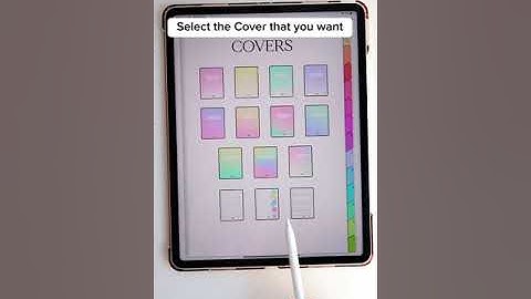 How to change the Digital Notebook Cover on GoodNotes