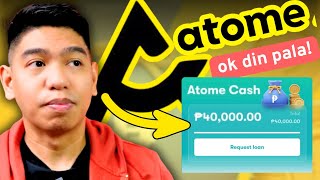 Atome Cash Loan 12 Months Installment - ok din naman pala ang Interest compared sa OLA