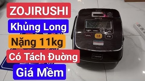 Hướng dẫn sử dụng nồi cơm điện zojirushi vp np