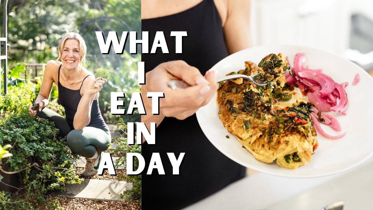 What I Eat in a Day as a Mom of Four | Easy Garden-to-Table Recipes