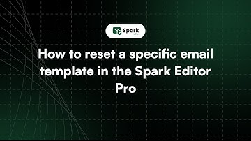 How to Reset WooCommerce Email Templates in Spark Email Editor | Step-by-Step Tutorial