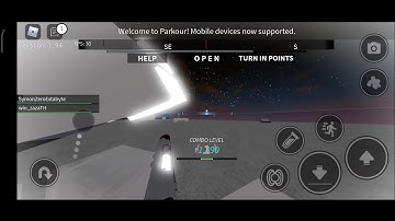SPEED VAULT ON ROBLOX PARKOUR MOBILE