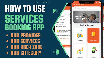 How to use service booking app || Make services Booking app || Make on demand home services app