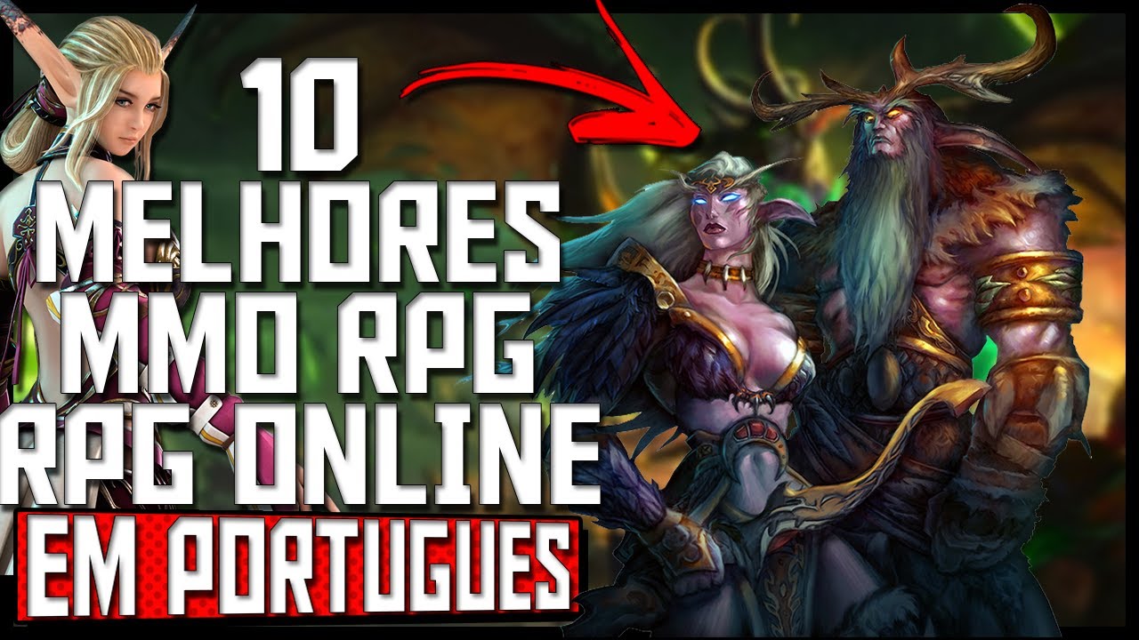 10 MELHORES MMORPGs E RPGs ONLINE TRADUZIDOS EM PORTUGUÊS 