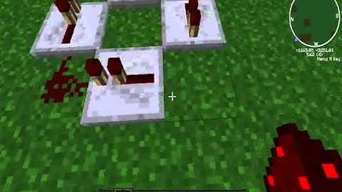Minecraft 1.2.5 - How to make the easiest redstone clock
