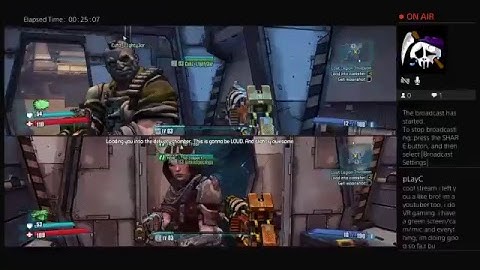 Borderlands pre-sequel.Split screen (with game intro)