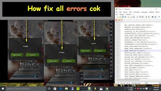 COK MOD(✔️How To Fix All errors cok by yourself)