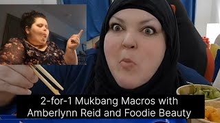 Mukbang Macros with Amberlynn Reid and Foodie Beauty: The Sushi Edition by SansaCooks 7,061 views 2 weeks ago 8 minutes, 7 seconds