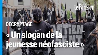 'Le Gud est leur légende ' : cagoulés, 500 militants d'extrême-droite défilent dans Paris