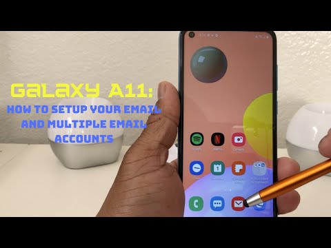 Galaxy A11: How To Setup Your Email and Multiple Email Accounts