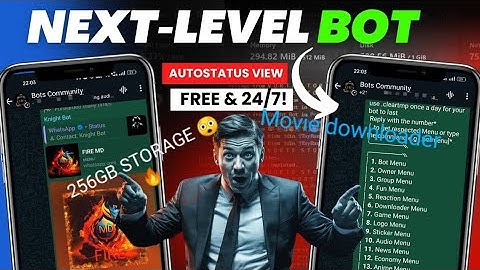 HOW TO DEPLOY WHATSAPP BOT ON FREE 256GB STORAGE 🔥 NOCOINS 24/7 || WITH MOVIE DOWNLOADERS, NO HEROKU