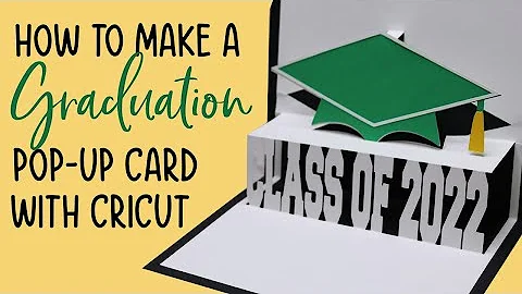 Cricut Graduation Pop-Up Card Tutorial