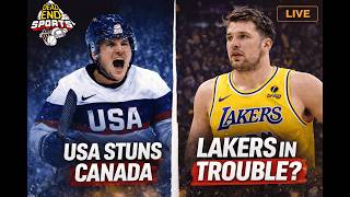 USA Hockey Wins Gold, Lakers Concerns, Spurs vs Pistons