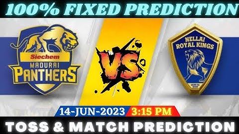 SMP vs NRK Toss and Match Prediction | Today Toss Prediction | 3rd Match Prediction | #Tnpl #Toss