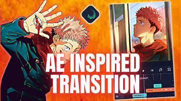 Badass AE Inspired Transition Tutorial Android || Alight Motion