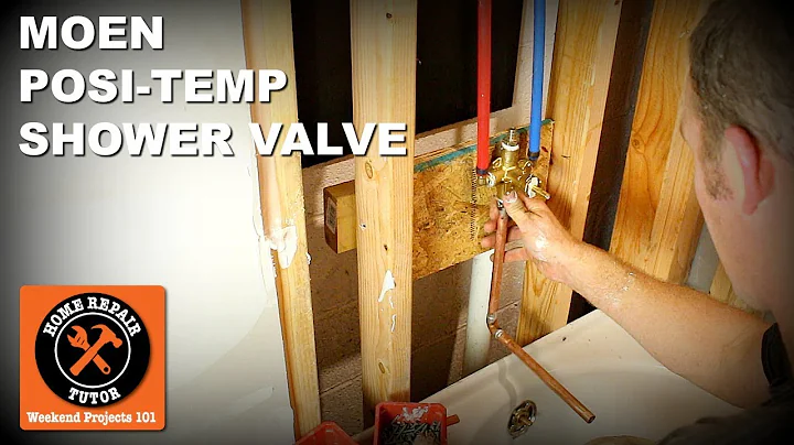 How to Install a Moen Posi-Temp Shower Valve...PEX and Copper Pipes