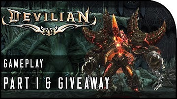 Devilian Gameplay Part 1 - "GIVEAWAY, SHADOW HUNTER CLASS, STARTING OUT!"
