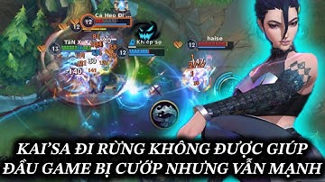 [LMHT:TỐC CHIẾN] ĐỘI HÌNH SIÊU XẠ THỦ KAISA ĐI RỪNG KHÔNG ĐƯỢC GIÚP ĐẦU GAME BỊ CƯỚP NHƯNG VẪN MẠNH