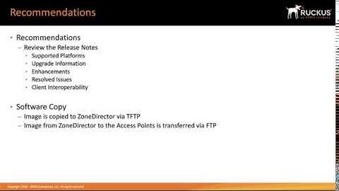 Upgrading ZoneDirector Firmware via the CLI