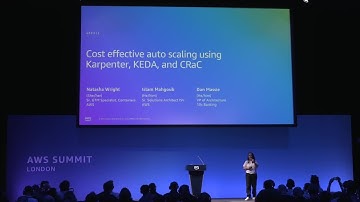 AWS Summit London 2025 - Cost effective auto scaling using Karpenter, KEDA, and CRaC