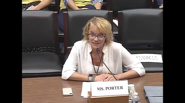 Vicki Porter testifies before the 'Don't Vape' Hou...