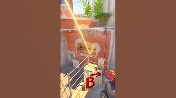 MIRAGE WINDOW SMOKE💥 #cs2