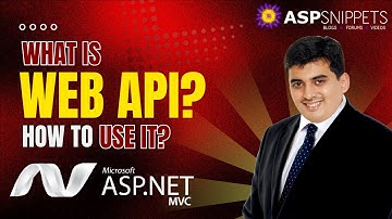 What is Web API and how to use it in ASP.Net MVC