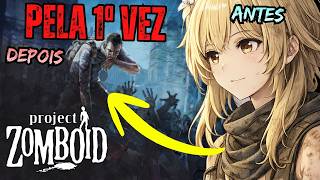 Quanto tempo eu sobrevivo no apocalipse? 🔥 RESENHA HARDCORE 🔥 Project Zomboid 2026 PZ br Live 12