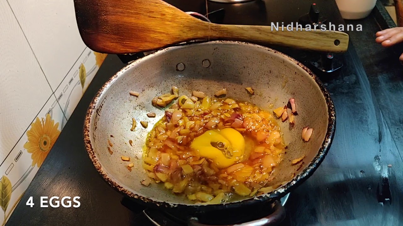 Masala Scrambled Egg Recipe | முட்டை பொரியல்! Best Side Dish for Rice and Chappathi!!! | Dakshin Food  - Tamil