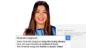 Miranda Cosgrove Answers The Web