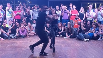 UZC2018 Workshop-2 demo with Paloma & William ~ Zouk Soul