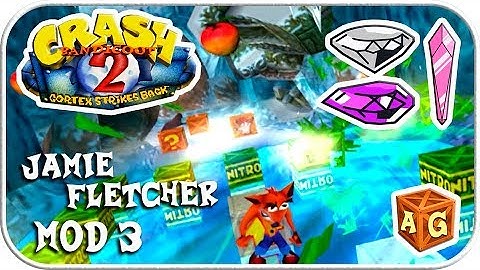 Crash Bandicoot 2 (American Version) - Snow Go [Mod by JamieFletcher53].