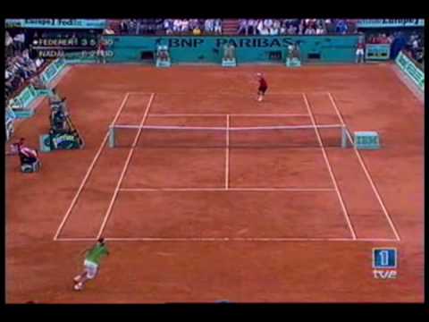 [HL] Rafael Nadal vs. Roger Federer 2005 Roland Garros [SF]