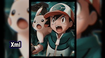 Pokemon tranding video. Alight motion preset and Xml. #xml #am_editar_bd