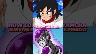 How Many Seconds Will Yamcha Last Against Black Frieza?