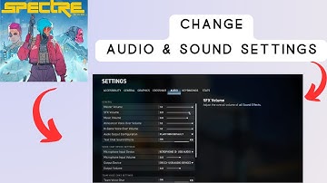 How to change Audio & Sound Settings in Spectre Divide