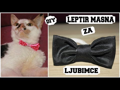 Video: Kako Napraviti Leptir Mašnu