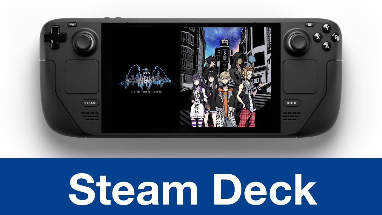 Neo The World Ends with You Steam Deck Gameplay