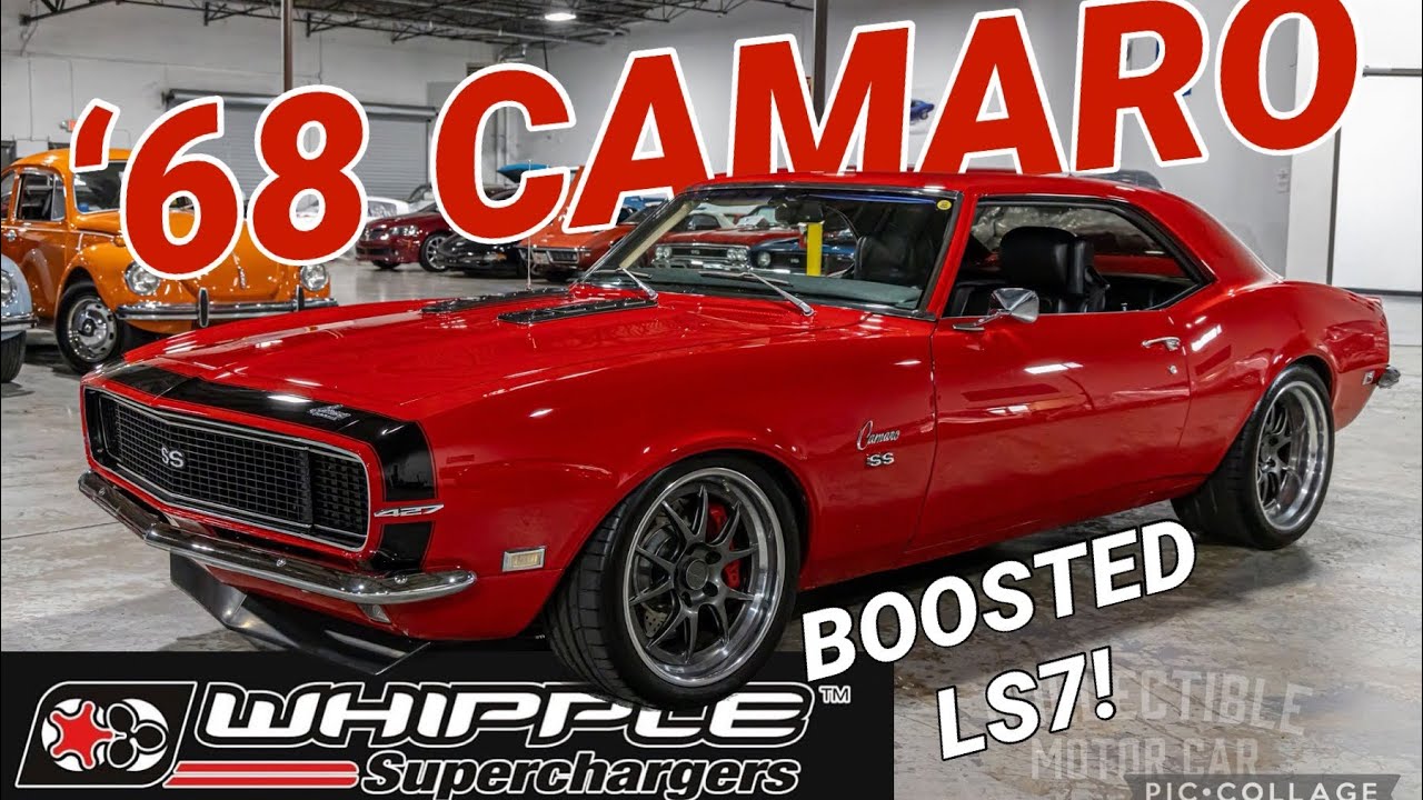 WHIPPLE SUPERCHARGED LS7 POWERED '68 Chevrolet Camaro Review 