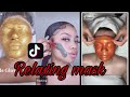 FACE MASK TIK TOK COMPILATION:SATISFYING PEEL ON OFF FACE MASK