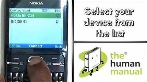 Pairing with a Bluetooth headset   Nokia C3   The Human Manual   YouTube