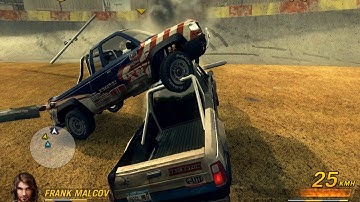 FlatOut 2 - Gameplay in 2020 | Single Derby! 60 FPS