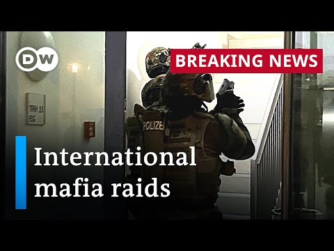 Massive international police operation targets Italian mafia | DW News