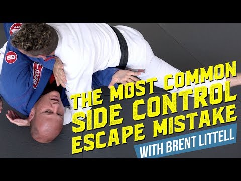 The Most Common Side Control Escape Mistake with Brent Littell