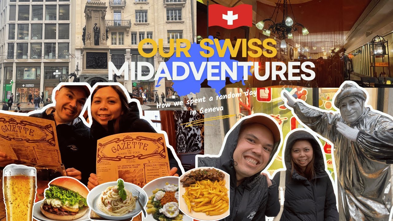 Our Swiss misadventures: Failed train booking, Foodie discoveries, and Retail Therapy! | Day 3🇨🇭