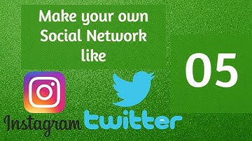 PHP MySQL Social Network Tutorial - 05 creating database in mysql  (php projects)