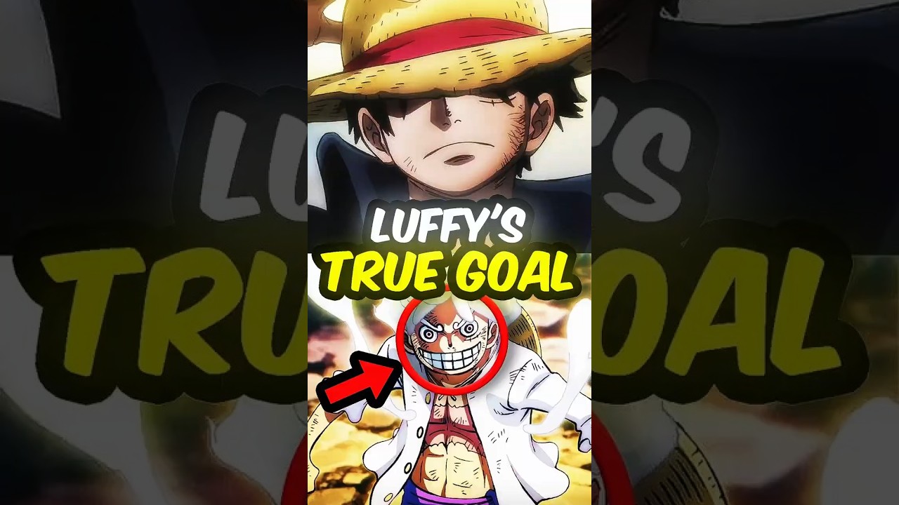 What is Luffy's Real Goal?