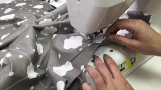 Шьем воздушное детское одеяло, имитация техники бон бон