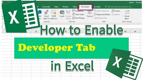 Simple Steps on How to Get Developer Tab in Excel - No Effort Needed! | Excel Tech & Tricks